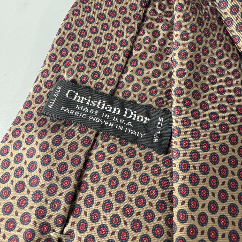 Christian Dior All Silk Necktie - Picture 7 of 11